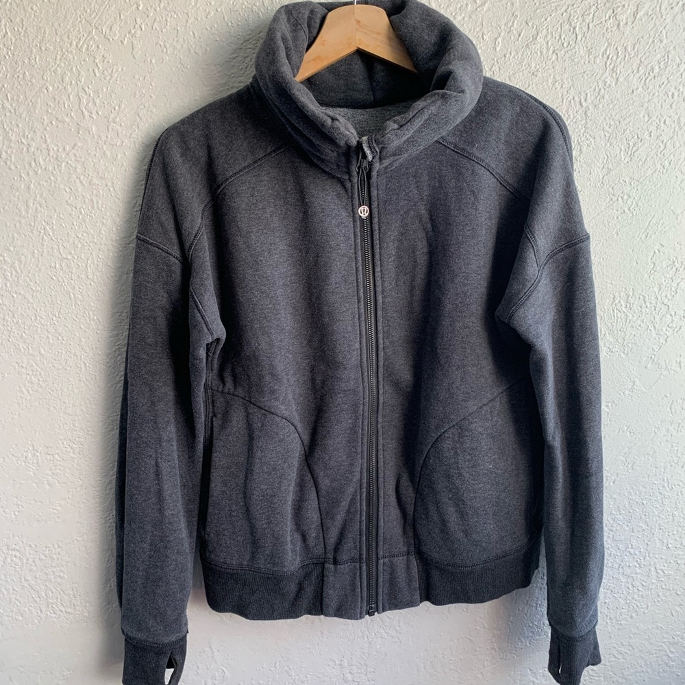 LULULEMON funnel neck jacket size 8
